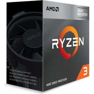 100-100000144BOX - AMD Ryzen 3 4300G - 4C 8T 3.8-4.0GHz 4MB 65W AM4 - Zen 2 Renoir - BOX