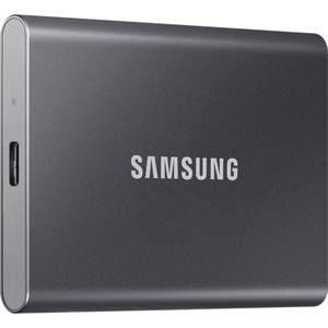 MU-PC500T/WW - Samsung T7 Portable SSD 500GB Gray USB-C vers USB-A et USB-C