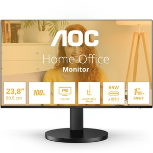 24B3CF2 - AOC 24B3CF2 - 23.8" FHD 16:9 4ms 100Hz IPS Adaptive Sync - HDMI et USB-C (DP alt mode et PD 65W)