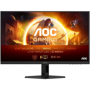 24G4XE - AOC 24G4XE - 23.8" FHD 16:9 0.5ms 180Hz IPS G-Sync Compatible - 2x HDMI et DP