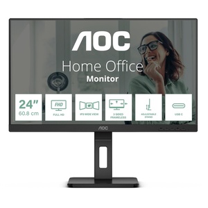 24P3CV - AOC 24P3CV - 23.8" FHD 16:9 4ms IPS - HDMI, DP et USB-C (DP alt mode et PD 65W)