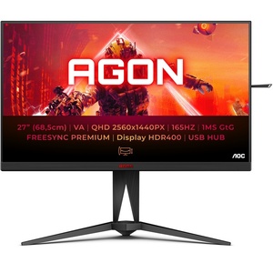 AG275QXN/EU - AOC Agon AG275QXN/EU - 27" QHD 16:9 1ms 165Hz VA Freesync Premium - 2x HDMI et 2x DP