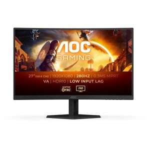 C27G4ZXE - AOC C27G4ZXE - 27" FHD incurvé 1500R 16:9 0.3ms 280Hz VA Adaptive Sync - 2x HDMI et DP