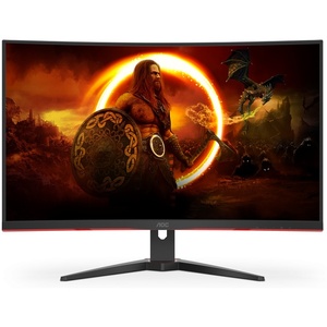 CQ32G2SE/BK - AOC Gaming CQ32G2SE/BK - 31.5" QHD incurvé 1500R 16:9 1ms 165Hz VA FreeSync Premium - 2x HDMI et DP