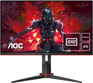 Q27G2U/BK - AOC Gaming Q27G2U/BK - 27" QHD 16:9 1ms 144Hz VA FreeSync - HDMI et DP