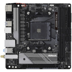 90-MXBDG0-A0UAYZ - ASRock A520M-ITX/ac - Carte mère AMD AM4 Mini-ITX A520 DDR4 Wi-Fi