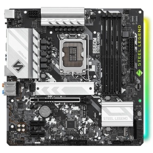 90-MXBH30-A0UAYZ - ASRock B660M Steel Legend - Carte mère Intel LGA1700 µATX B660 DDR4