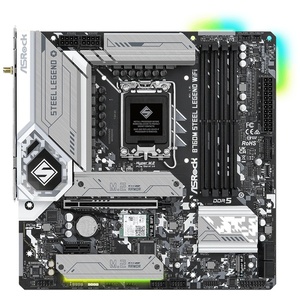 90-MXBL70-A0UAYZ - ASRock B760M Steel Legend WiFi - Carte mère Intel LGA1700 µATX B760 DDR5 Wi-Fi