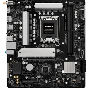 90-MXBRY0-A0UAYZ - ASRock B860M-X WiFi - Carte mère Intel LGA1851 µATX B860 DDR5 Wi-Fi