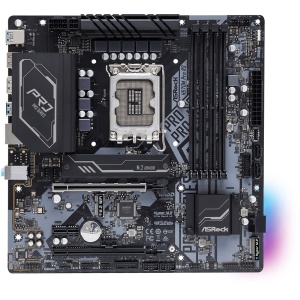 90-MXBHK0-A0UAYZ - ASRock H670M Pro RS - Carte mère Intel LGA1700 µATX H670 DDR4