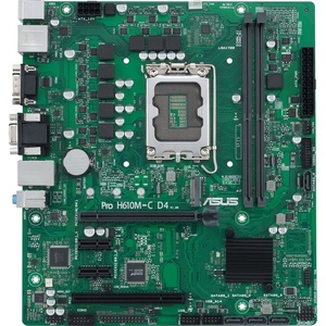 90MB1A30-M0EAYC - Asus Pro H610M-C D4-CSM - Carte mère Intel LGA1700 µATX H610 DDR4