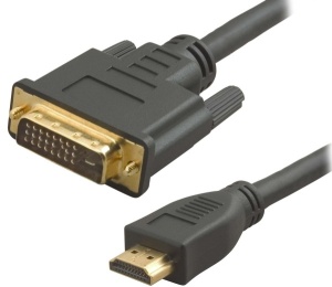Cable DVI male <-> HDMI male - 1.8-2m