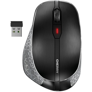 JW-8600 - Cherry MW 8C Ergo - Souris sans-fil et Bluetooth rechargeable