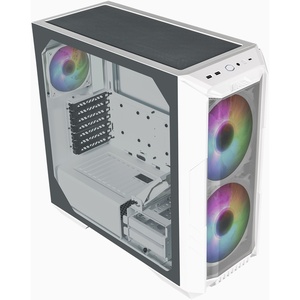 H500-WGNN-S00 - Cooler Master HAF 500 White - Boîtier E-ATX avec fenêtre