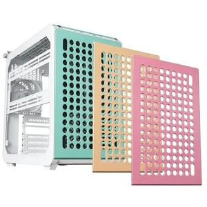 Q500-DGNN-S00 - Cooler Master Qube 500 Flatpack Macaron Edition - Boîtier ATX avec fenêtre