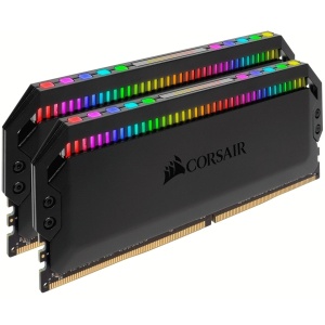 CMT32GX4M2Z3600C18 - Corsair Dominator Platinum RGB - Kit mémoire 32GB (2x16) DDR4-3600 CL18-22-22-42