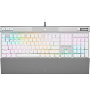 CH-910951A-BE - Corsair K70 RGB Pro blanc Switches OPX - Clavier filaire gaming AZBE
