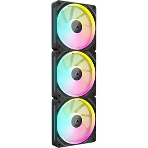 CO-9051026-WW - Corsair iCUE Link LX120 RGB - Pack de 3 ventilateurs 120mm noir avec iCUE Link System Hub