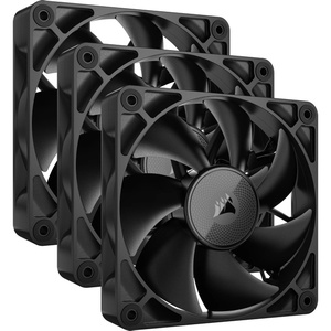 CO-9051010-WW - Corsair iCUE Link RX120 PWM - Pack de 3 ventilateurs 120mm noir avec iCUE Link System Hub