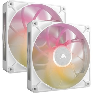 CO-9051040-WW - Corsair iCUE Link RX140 Max RGB White - Pack de 2 ventilateurs 140mm blanc avec iCUE Link Link System Hub