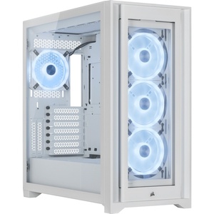 CC-9011233-WW - Corsair iCUE 5000X RGB QL Edition - Boîtier E-ATX avec fenêtre