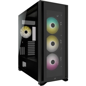 CC-9011226-WW - Corsair iCUE 7000X RGB Black - Boîtier E-ATX avec fenêtre