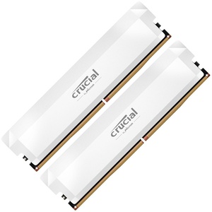 CP2K16G60C36U5W - Crucial Pro Overclocking - Kit mémoire 32GB (2x16) DDR5-6000 CL36-38-38-80 blanc