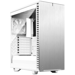 FD-C-DEF7C-04 - Fractal Design Define 7 Compact White Tempered Glass Light Tint - Boîtier ATX avec fenêtre