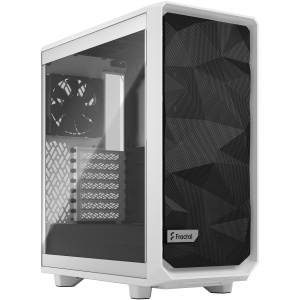 FD-C-MES2C-05 - Fractal Design Meshify 2 Compact White Tempered Glass Clear Tint - Boîtier ATX avec fenêtre