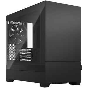 FD-C-POS1M-02 - Fractal Design Pop Mini Silent Black Tempered Glass Clear Tint - Boîtier µATX avec fenêtre