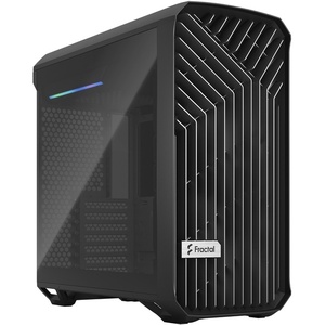 FD-C-TOR1C-01 - Fractal Design Torrent Compact Black Tempered Glass Dark Tint - Boîtier E-ATX avec fenêtre