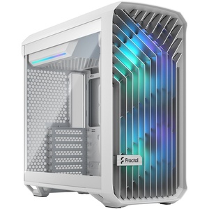 FD-C-TOR1C-05 - Fractal Design Torrent Compact White RGB Tempered Glass Light Tint - Boîtier E-ATX avec fenêtre