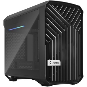 FD-C-TOR1N-01 - Fractal Design Torrent Nano Black Tempered Glass Dark Tint - Boîtier Mini-ITX avec fenêtre