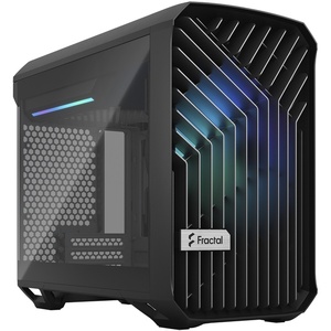 FD-C-TOR1N-02 - Fractal Design Torrent Nano Black RGB Tempered Glass Light Tint - Boîtier Mini-ITX avec fenêtre