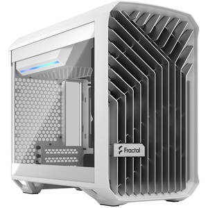 FD-C-TOR1N-03 - Fractal Design Torrent Nano White Tempered Glass Clear Tint - Boîtier Mini-ITX avec fenêtre