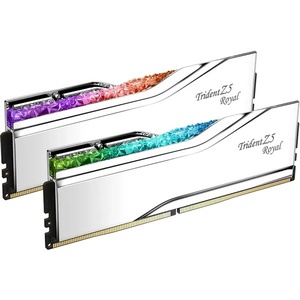 F5-6400J3039G16GX2-TR5S - G.Skill Trident Z5 Royal RGB kit 32GB (2x16) DDR5-6400 CL30-39-39-102 argent