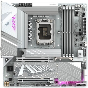 Gigabyte Z890M Aorus Elite WIFI7 Ice - Carte mère Intel LGA1851 µATX Z890 DDR5 Wi-Fi