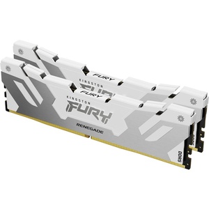 KF580C38RWK2-32 - Kingston Fury Renegade - Kit mémoire 32GB (2x16) DDR5-8000 CL38-48-48 blanc/argent