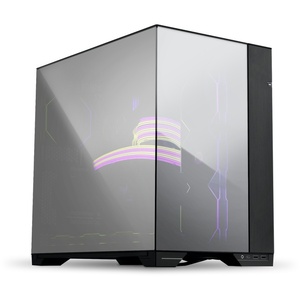 O11VC - Lian Li O11 Vision Chrome Black Mirror Finish - Boîtier E-ATX avec fenêtre