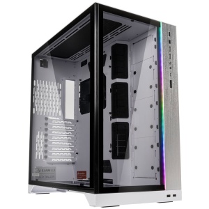 O11DXL-W - Lian Li O11 Dynamic XL ROG Certified White - Boîtier E-ATX avec fenêtre