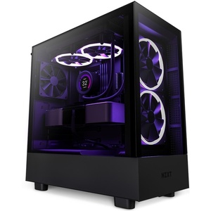 CC-H51EB-01 - NZXT H5 Elite Black - Boîtier ATX avec fenêtre