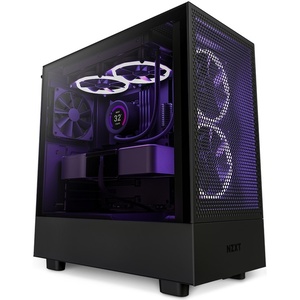 CC-H51FB-01 - NZXT H5 Flow Black - Boîtier ATX avec fenêtre