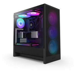 CC-H52FB-R1 - NZXT H5 Flow RGB Black (2024) - Boîter E-ATX avec fenêtre