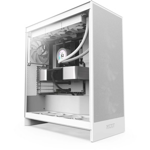 CM-H72FW-01 - NZXT H7 Flow (2024) White - Boîtier ATX avec fenêtre