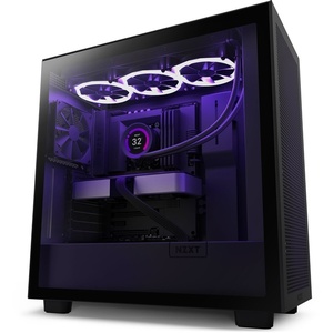 CM-H71FB-01 - NZXT H7 Flow Black - Boîtier ATX avec fenêtre