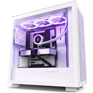 CM-H71FW-01 - NZXT H7 Flow White - Boîtier ATX avec fenêtre