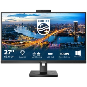 276B1JH/00 - Philips B-line 276B1JH - 27" QHD 16:9 4ms IPS webcam - HDMI, DP et USB-C (DP alt mode et PD 65W)