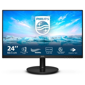 241V8LAB/00 - Philips V-line 241V8LAB - 23.8" FHD 16:9 4ms 100Hz VA Adaptive Sync - VGA et HDMI