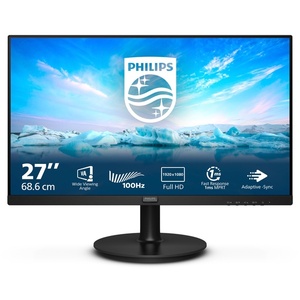 271V8LAB/00 - Philips V-line 271V8LAB - 27" FHD 16:9 4ms 100Hz VA Adaptive Sync - VGA et HDMI