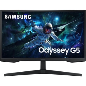 LS27CG552EUXEN | LS27CG554EUXEN - Samsung Odyssey G5 G55C (2024) - 26.9" QHD incruvé 1000R 16:9 1ms 165Hz VA FreeSync Premium - HDMI et DP